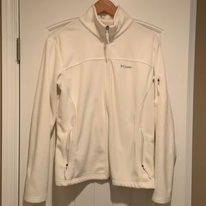 Columbia Fleece Jacket-Cream